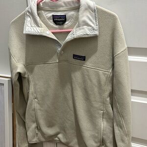 Women’s Patagonia Better Sweater. Cream color, size small.